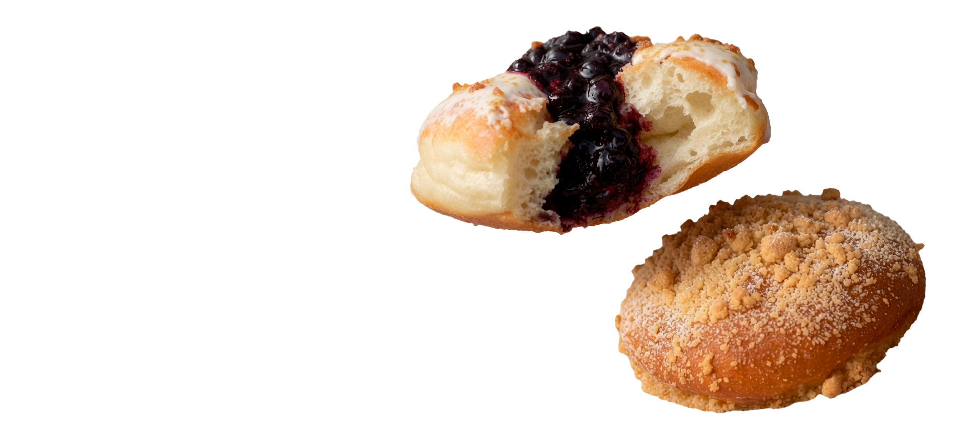 Jagodzianki, 2026, pączko-jagodzianki, mod donuts, donuts, blueberries